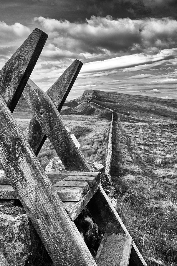 Crossing the wall